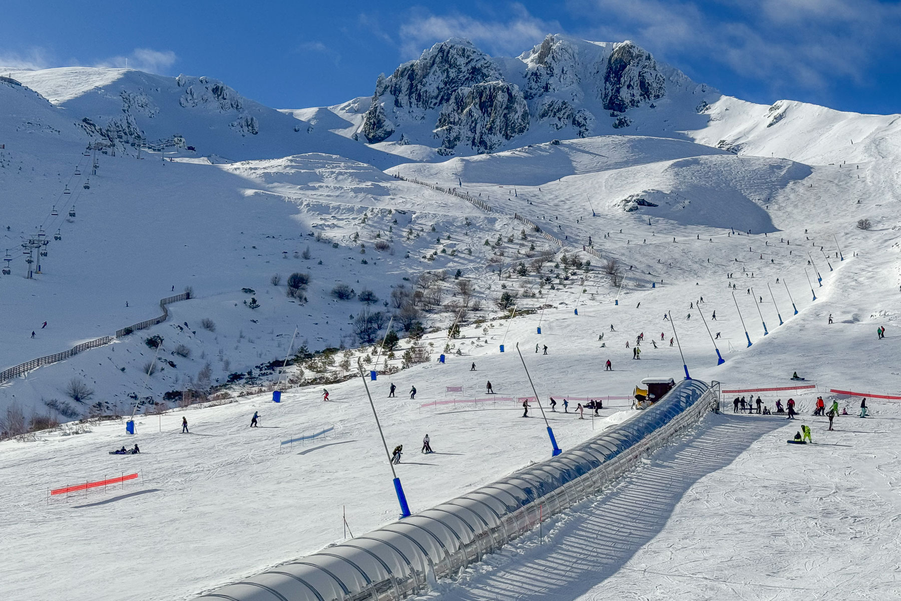 La Diputación fija el calendario 2026/27 sin acreditar avances en la nueva nieve artificial de San Isidro